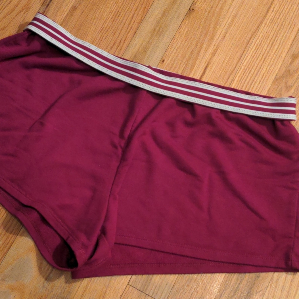 Burgundy Purple Sleep Shorts